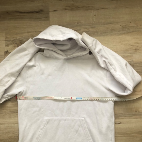 Harlow White Pullover Hoodie Sweater - Picture 7 of 7